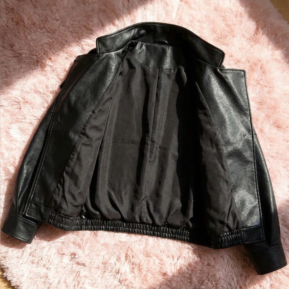 Black Leather Jacket - image 2